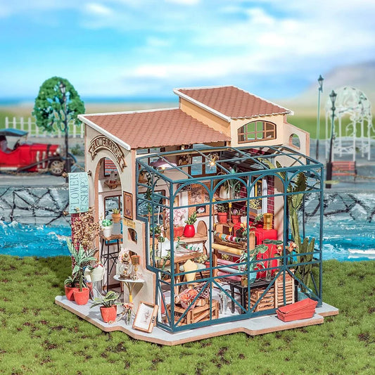 Emily's Flower Shop Miniature House - DIYRICLE