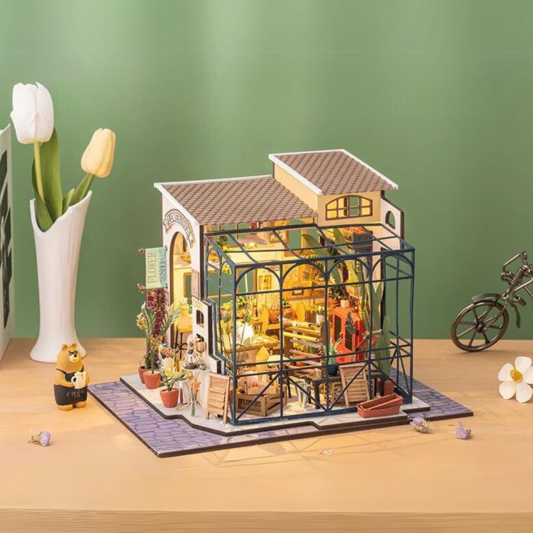 Emily's Flower Shop Miniature House