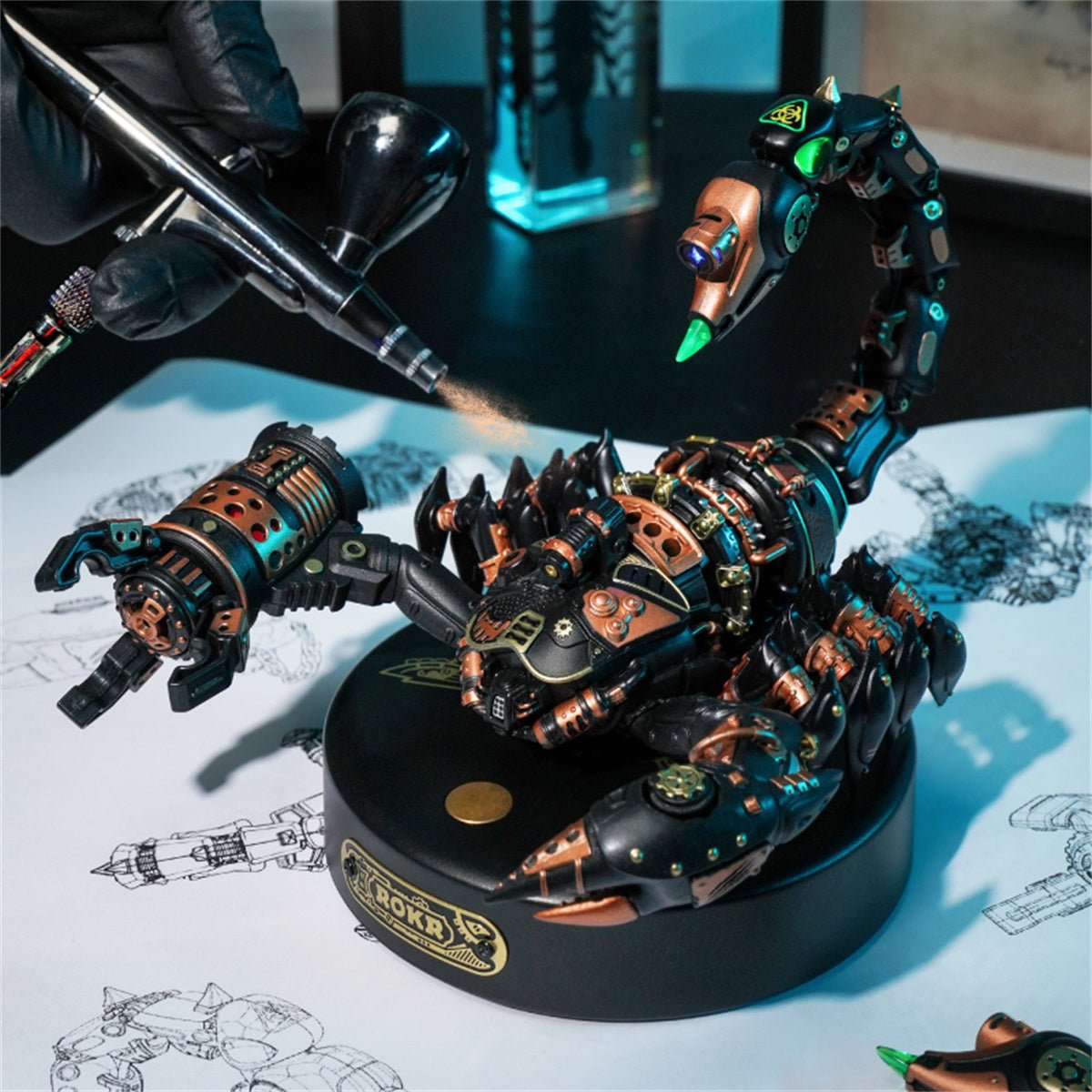 Scout Beetle Mechanical Species DIY 3D Puzzle