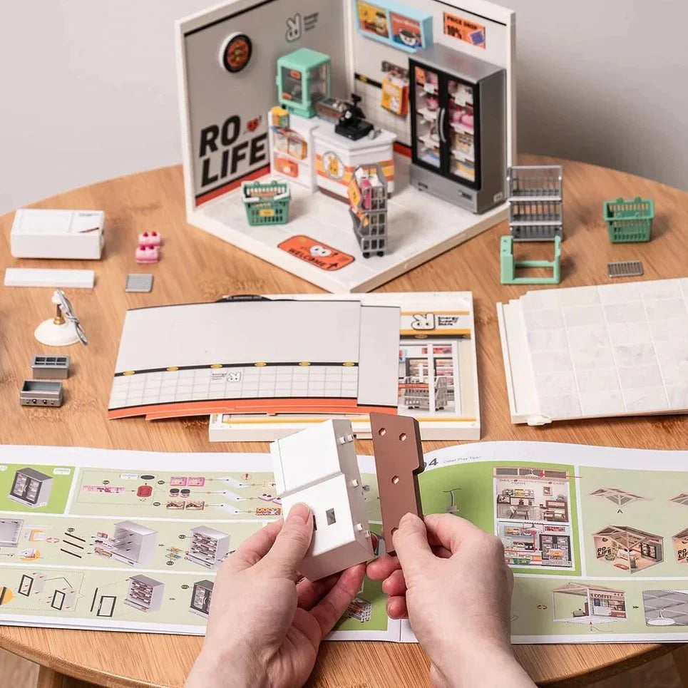 Energy Supply Store Super Creator DIY Miniature Set