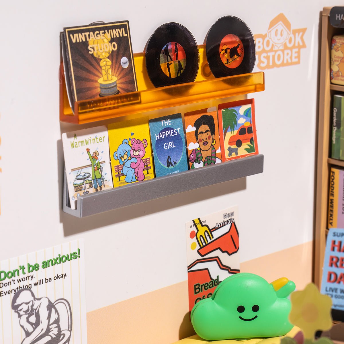 Fascinating Book Store Super Creator DIY Miniature Set