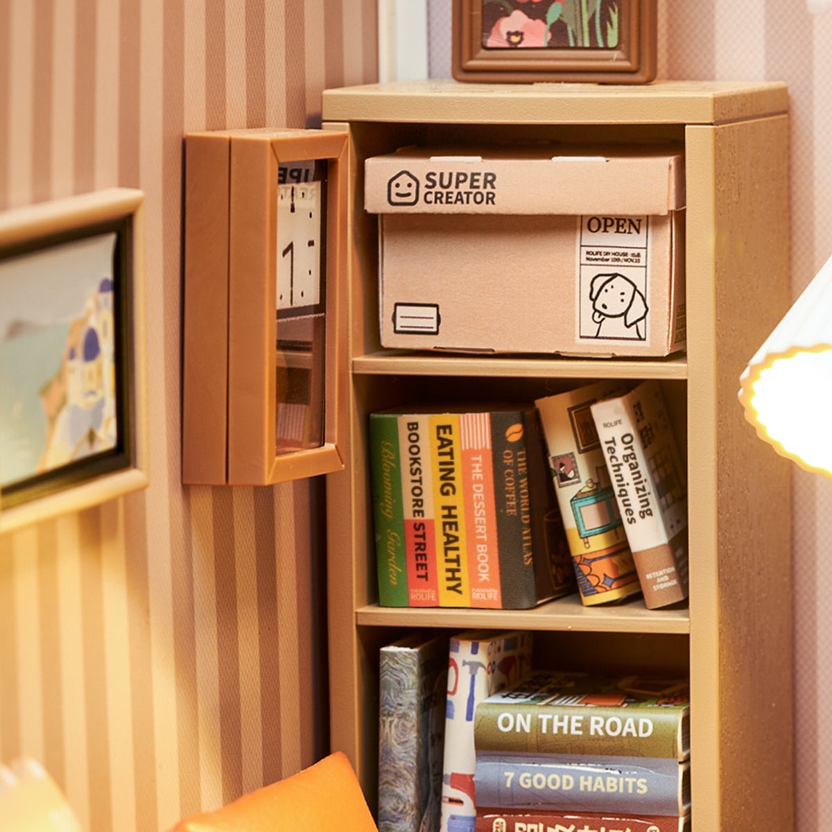 Fascinating Book Store Super Creator DIY Miniature Set
