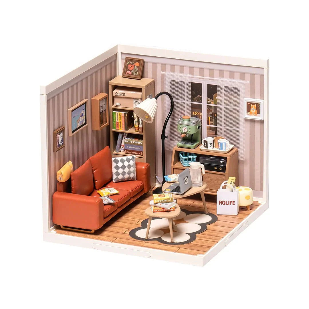 Fascinating Book Store Super Creator DIY Miniature Set