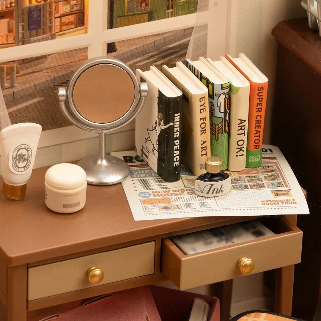 Fascinating Book Store Super Creator DIY Miniature Set