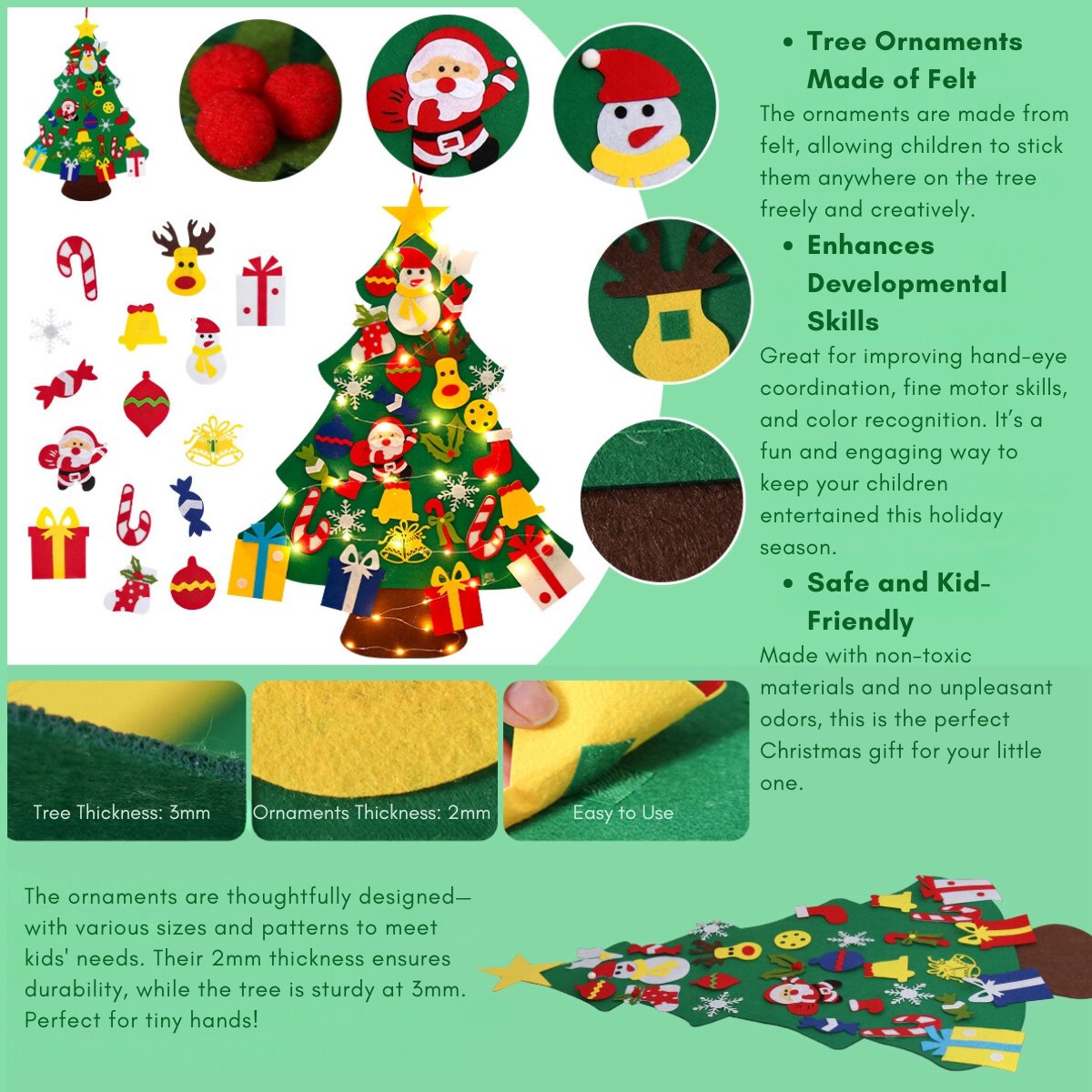 FeltFun DIY Christmas Tree