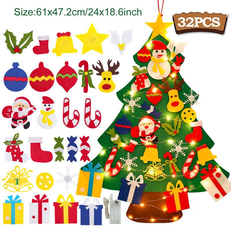 FeltFun DIY Christmas Tree - DIYRICLE