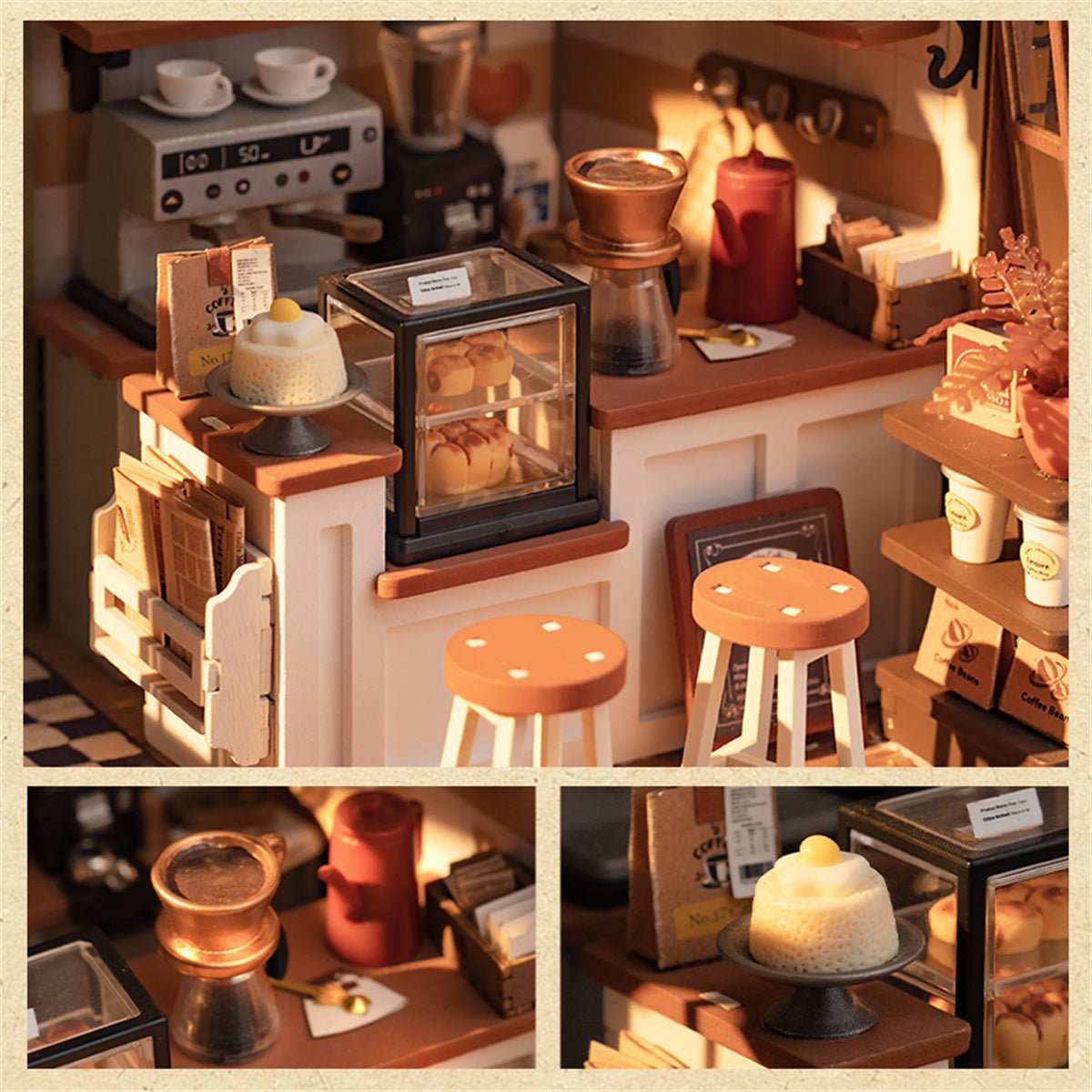 Flavory Cafe Miniature House kit