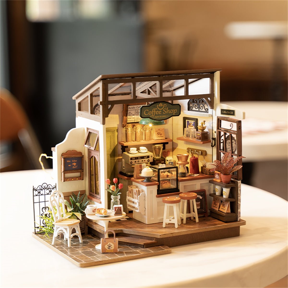 Flavory Cafe Miniature House kit