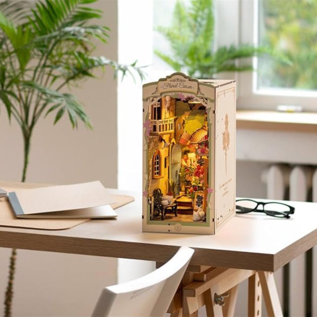Floral Corner DIY Book Nook Kit