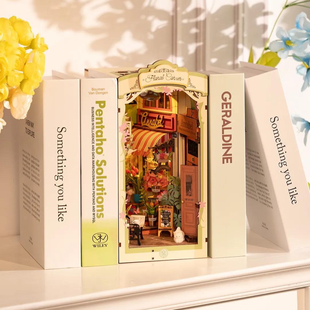 Floral Corner DIY Book Nook Kit