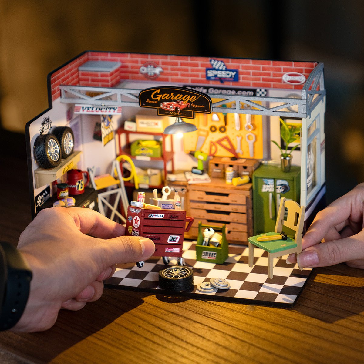 Garage Workshop DIY Miniature Set