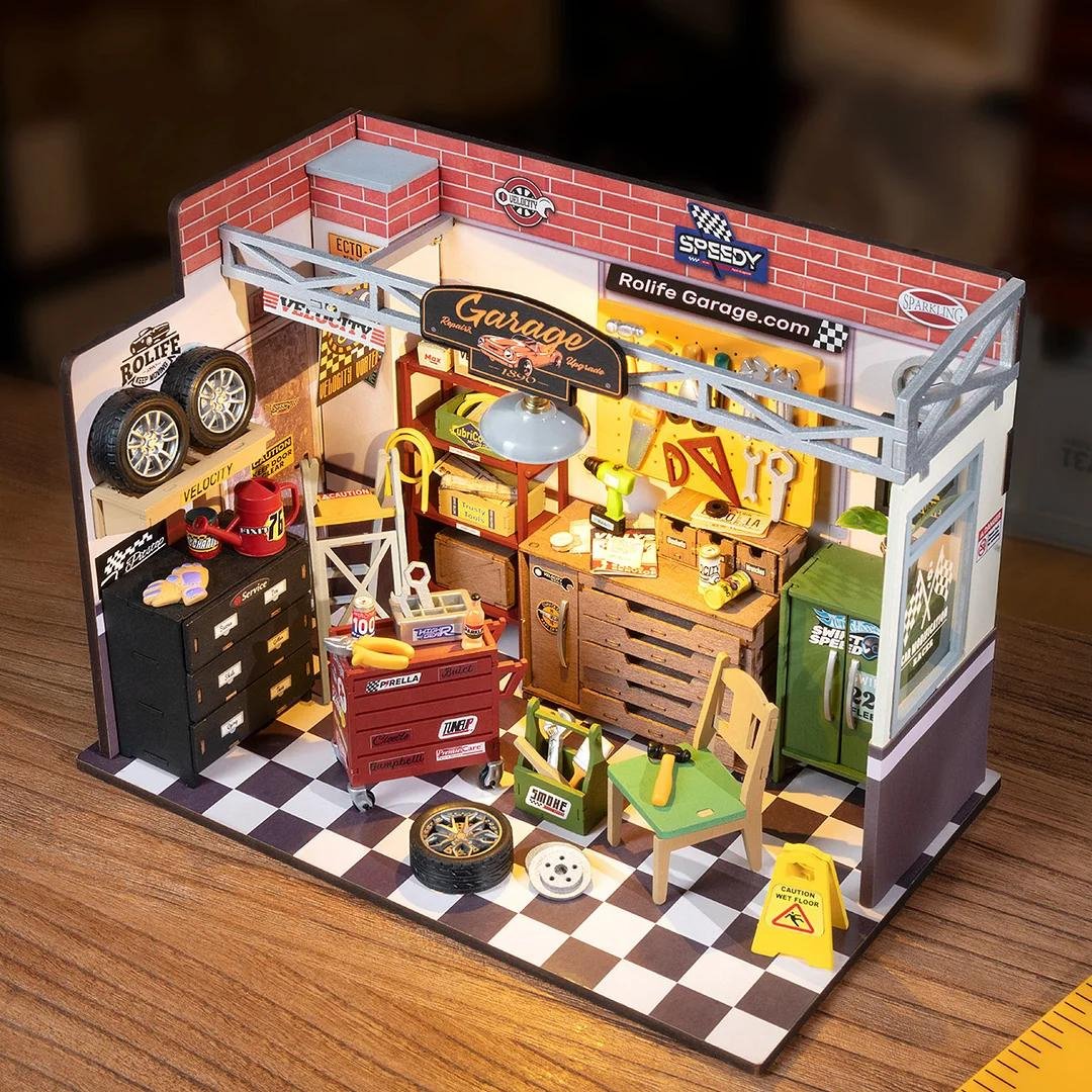 Garage Workshop DIY Miniature Set