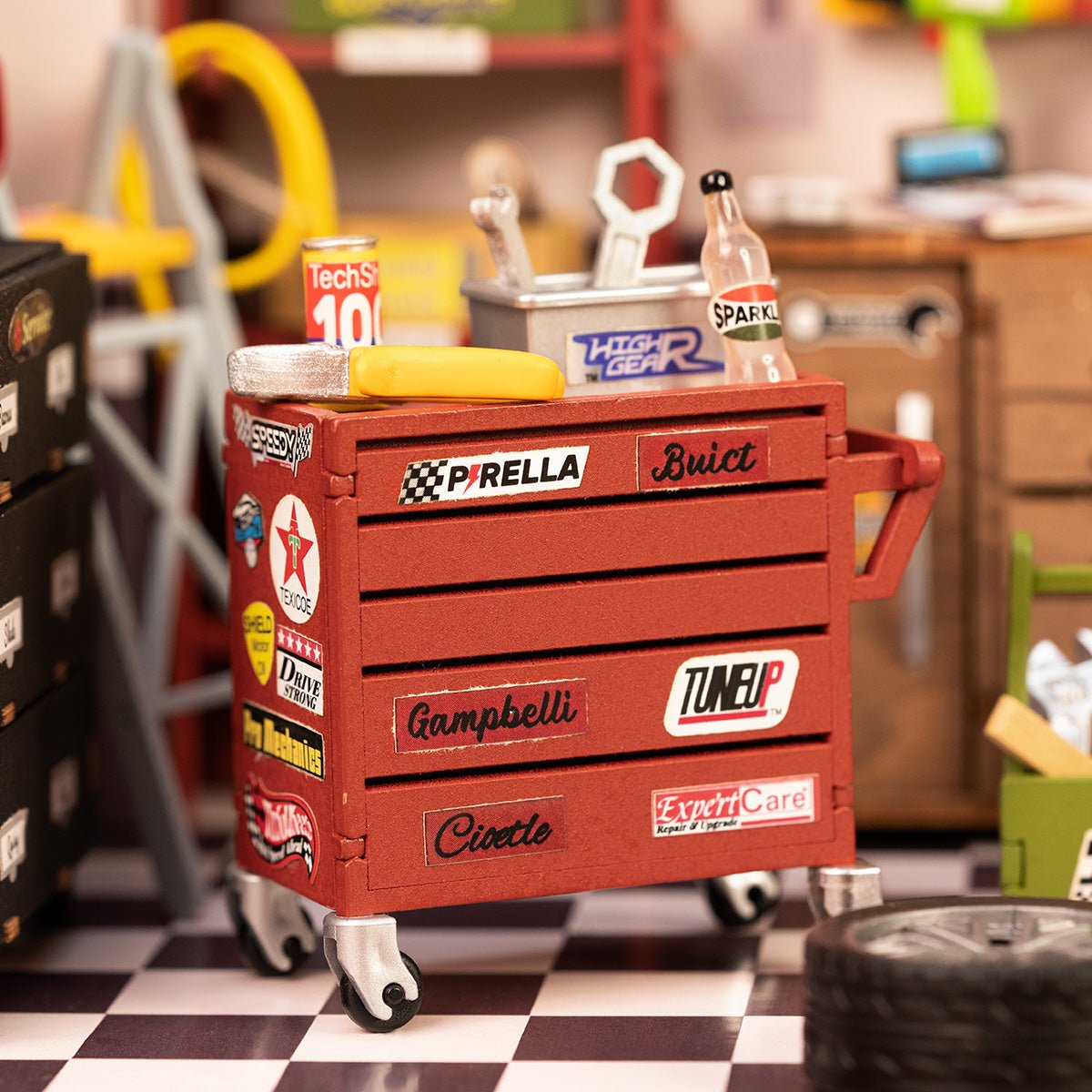 Garage Workshop DIY Miniature Set