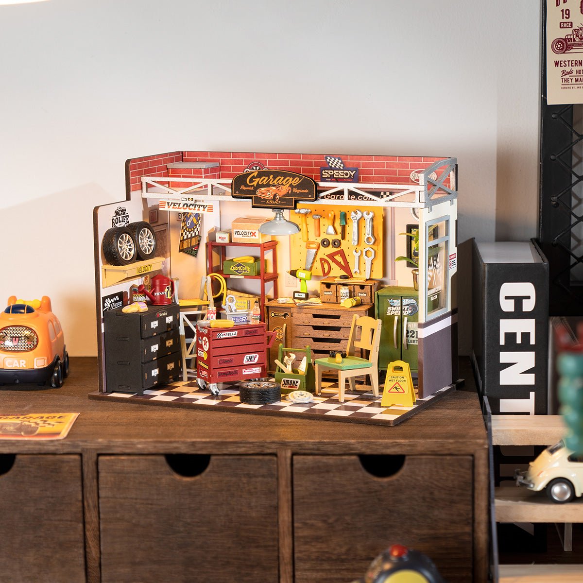 Garage Workshop DIY Miniature Set
