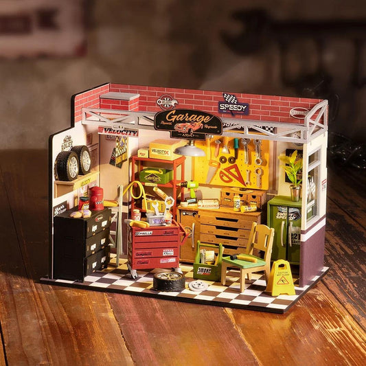 Garage Workshop DIY Miniature Set - DIYRICLE