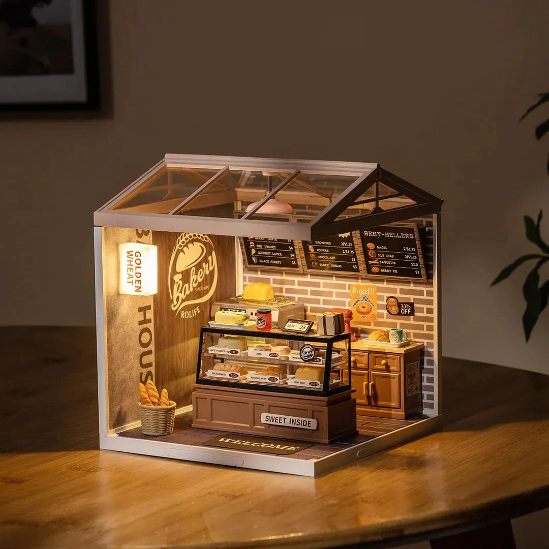 Golden Wheat Bakery Super Creator DIY Miniature Set - DIYRICLE