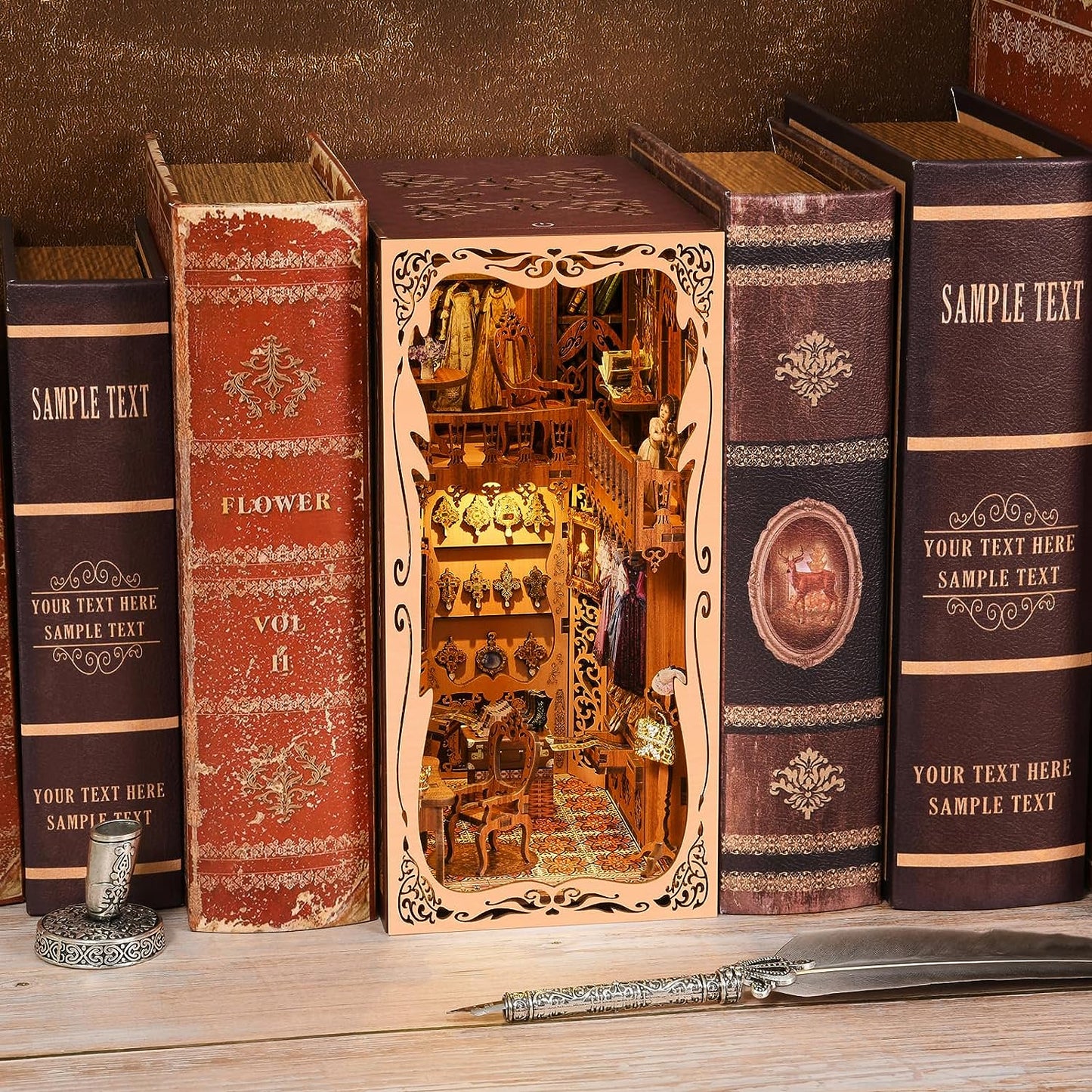 Gorgeous Duchess Wardrobe DIY Book Nook Kit
