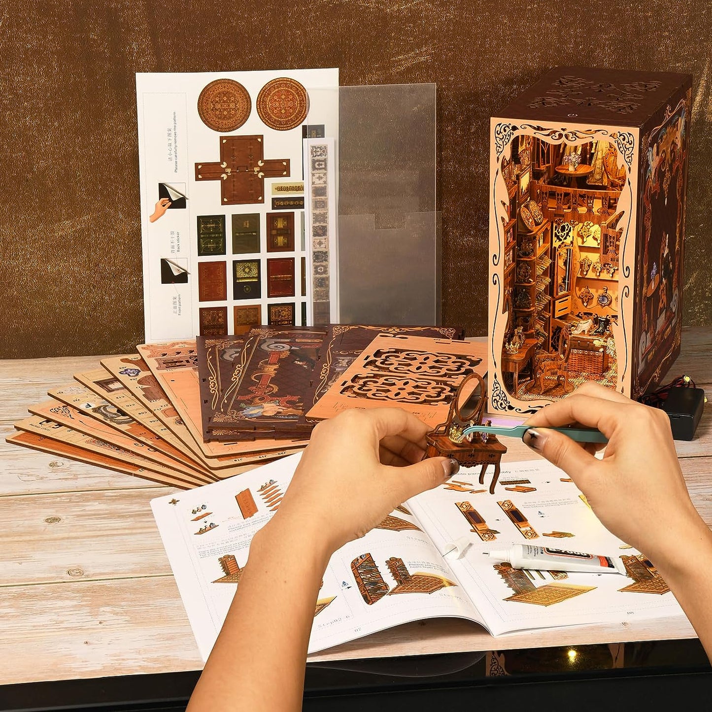 Gorgeous Duchess Wardrobe DIY Book Nook Kit