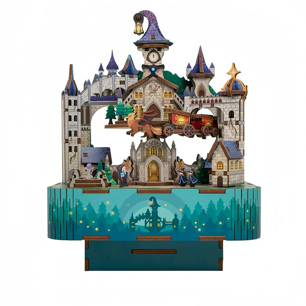Hogwarts Magical Castle DIY Music Box