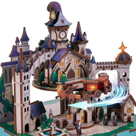Hogwarts Magical Castle DIY Music Box