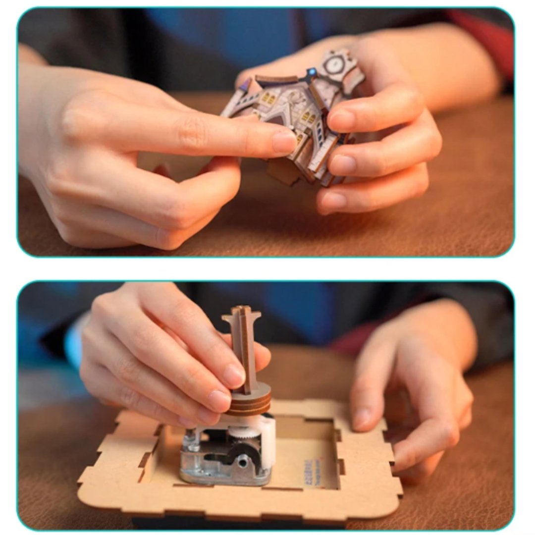Hogwarts Magical Castle DIY Music Box