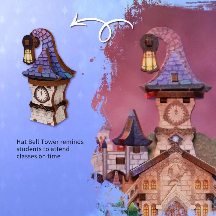 Hogwarts Magical Castle DIY Music Box