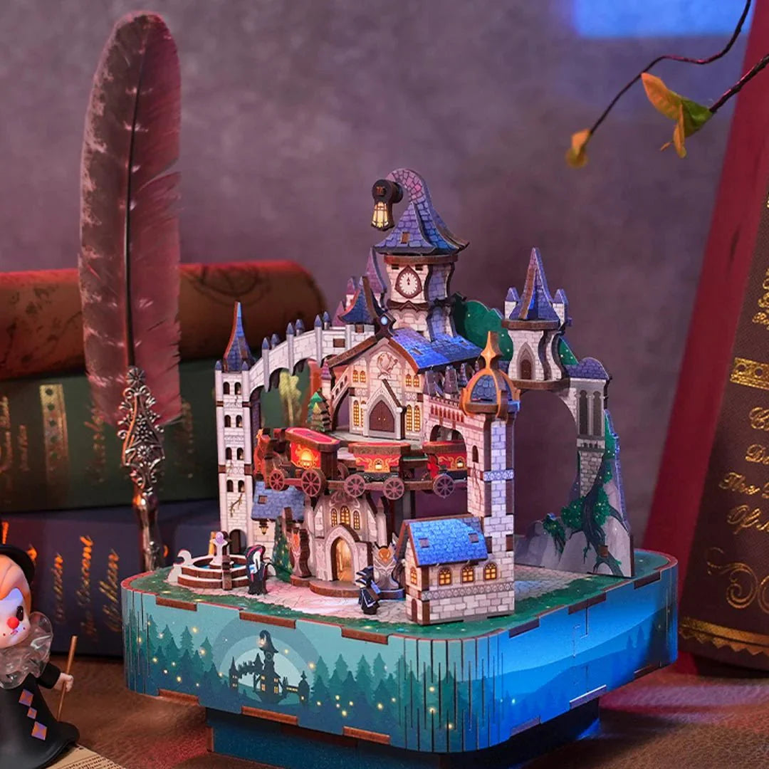 Hogwarts Magical Castle DIY Music Box