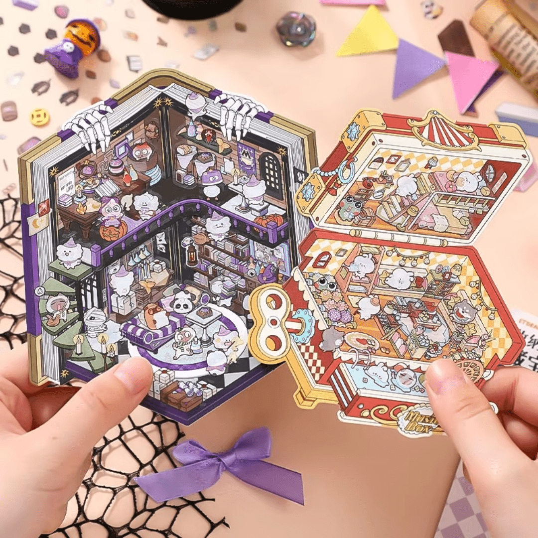 Stick n’ Scene 3D DIY Scene Stickers Therapy Sets