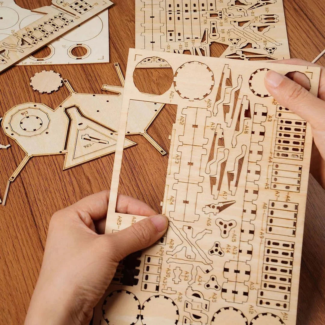 Magic Cello Mechanical Music Box & Music Instruments 3D Wooden Puzzle