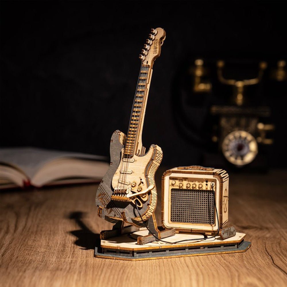 Magic Cello Mechanical Music Box & Music Instruments 3D Wooden Puzzle