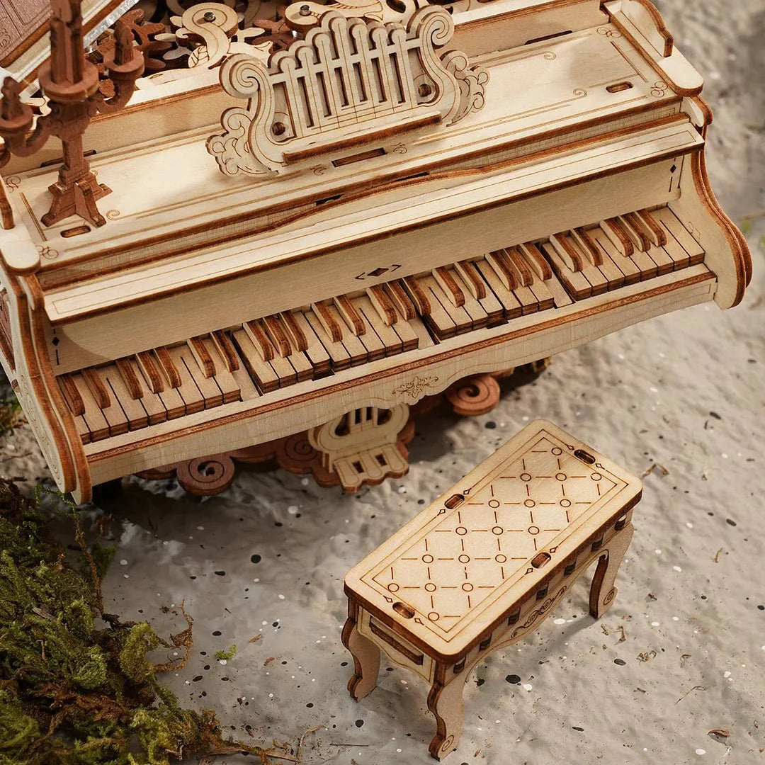 Magic Cello Mechanical Music Box & Music Instruments 3D Wooden Puzzle