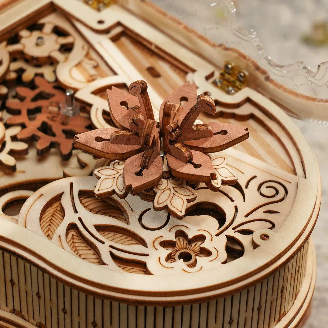 Magic Cello Mechanical Music Box & Music Instruments 3D Wooden Puzzle