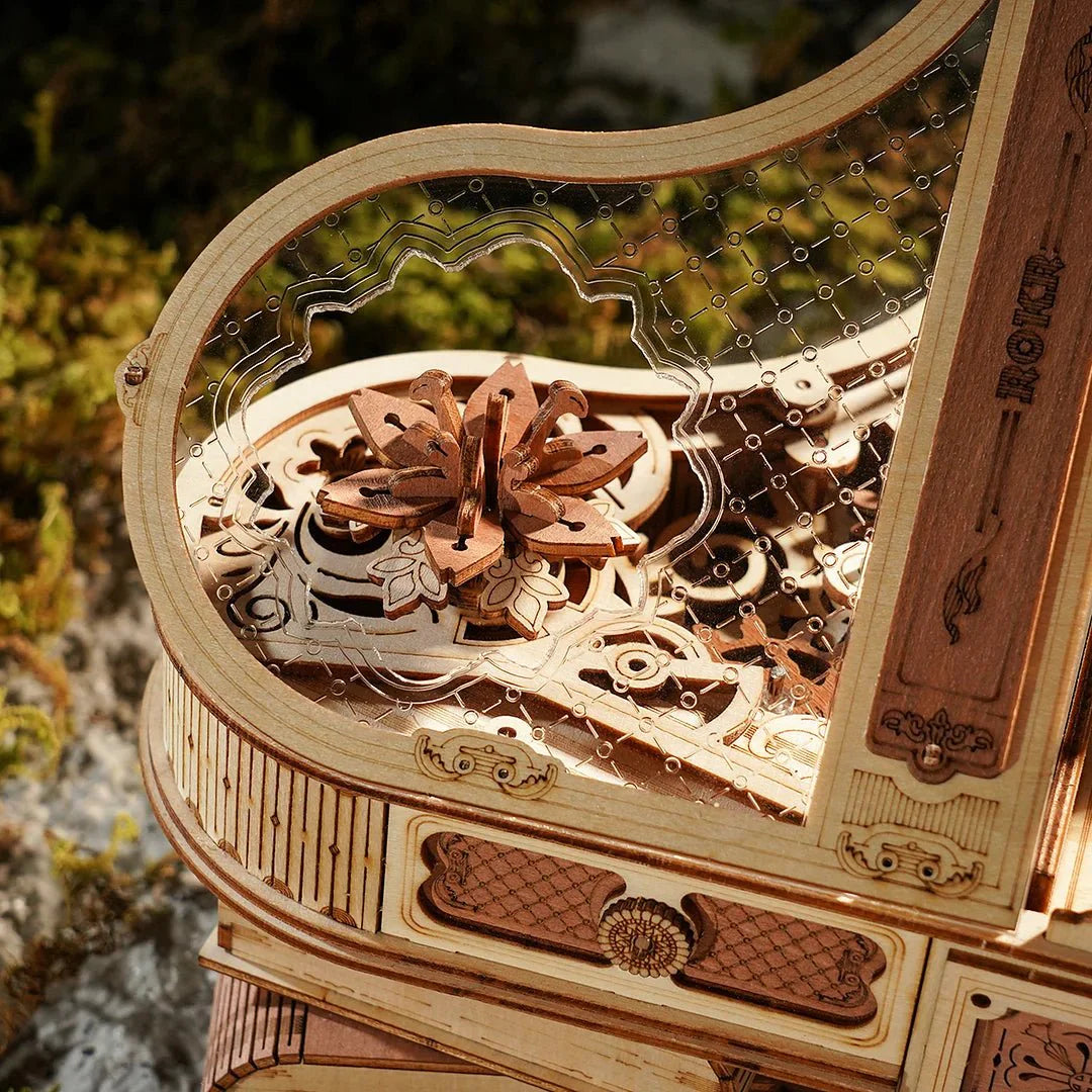 Magic Cello Mechanical Music Box & Music Instruments 3D Wooden Puzzle