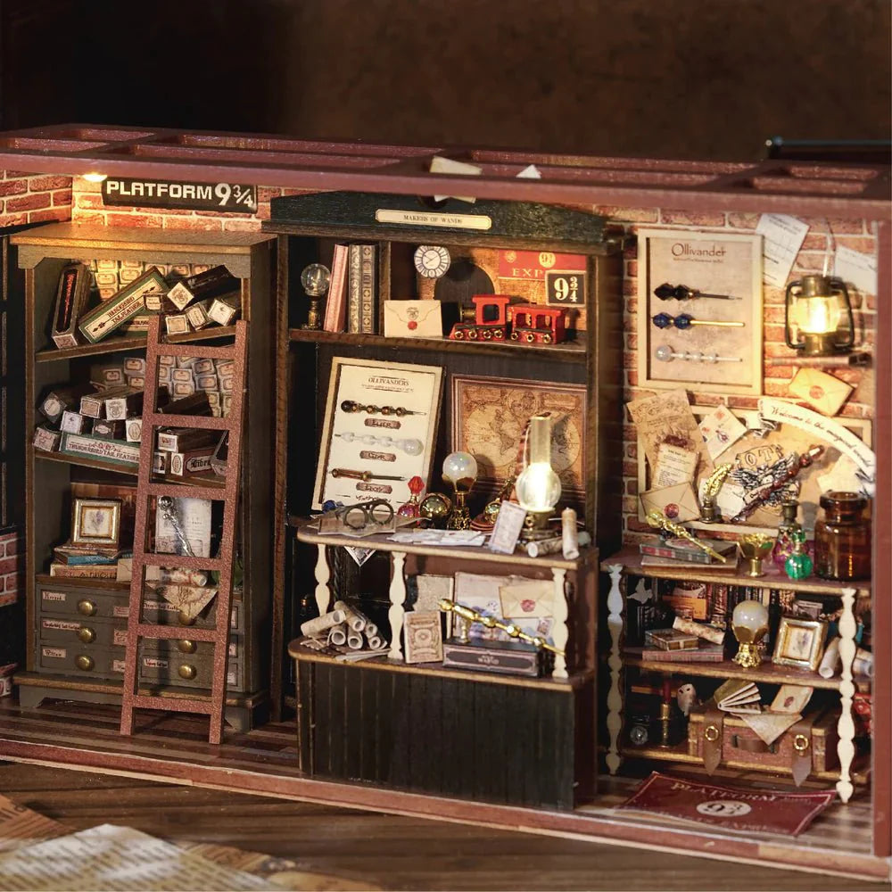 Magic Wand Shop Miniature Book Nook Kit
