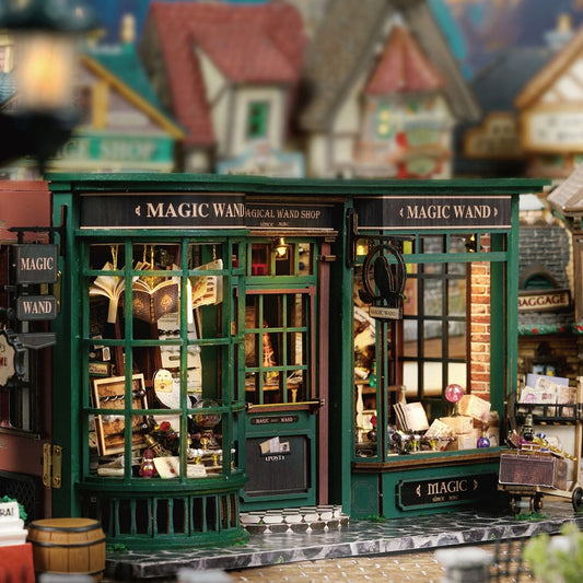 Magic Wand Shop Miniature Book Nook Kit - DIYRICLE