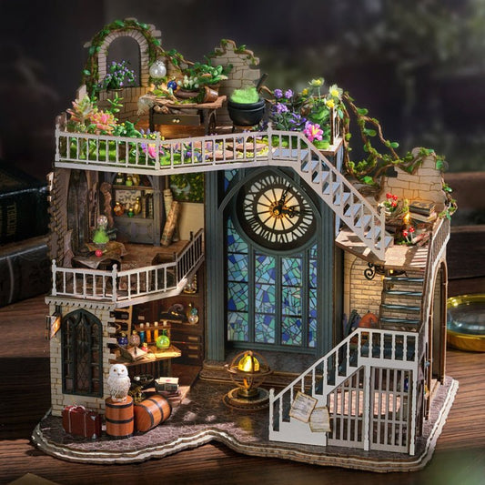 Magic Workshop Ruins Miniature Book Nook Kit - DIYRICLE