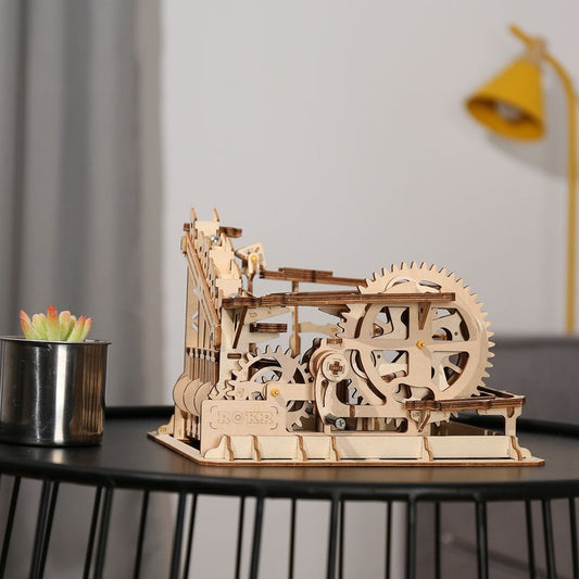Marble Parkour Big Funnel Run MR-1 3D Wooden Puzzle