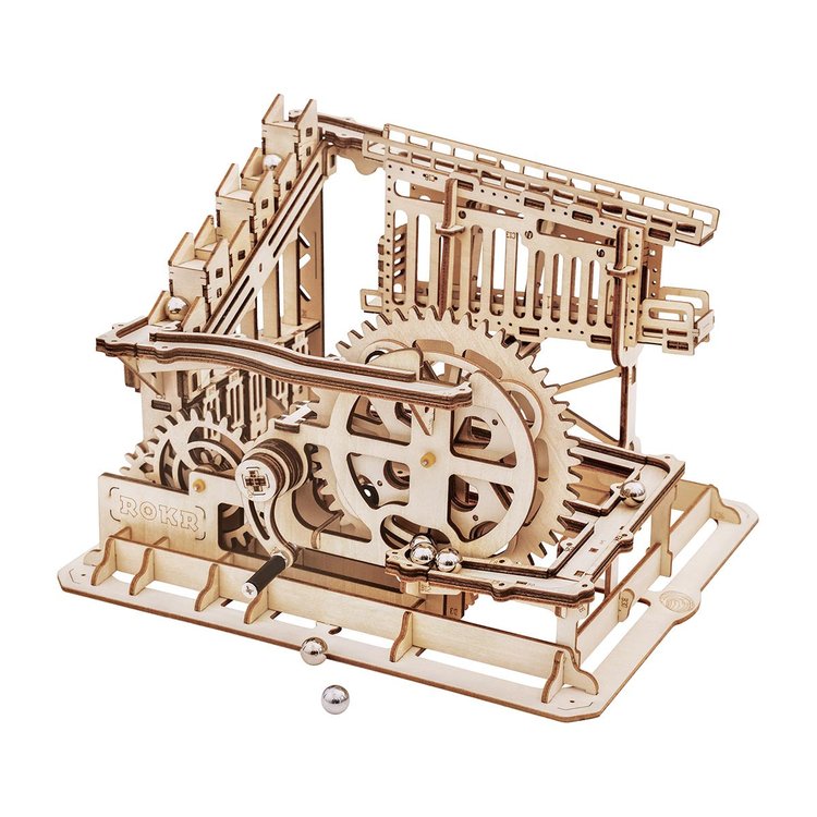 Marble Squad Trapdoors Marble Run MR-4 3D Wooden Puzzle