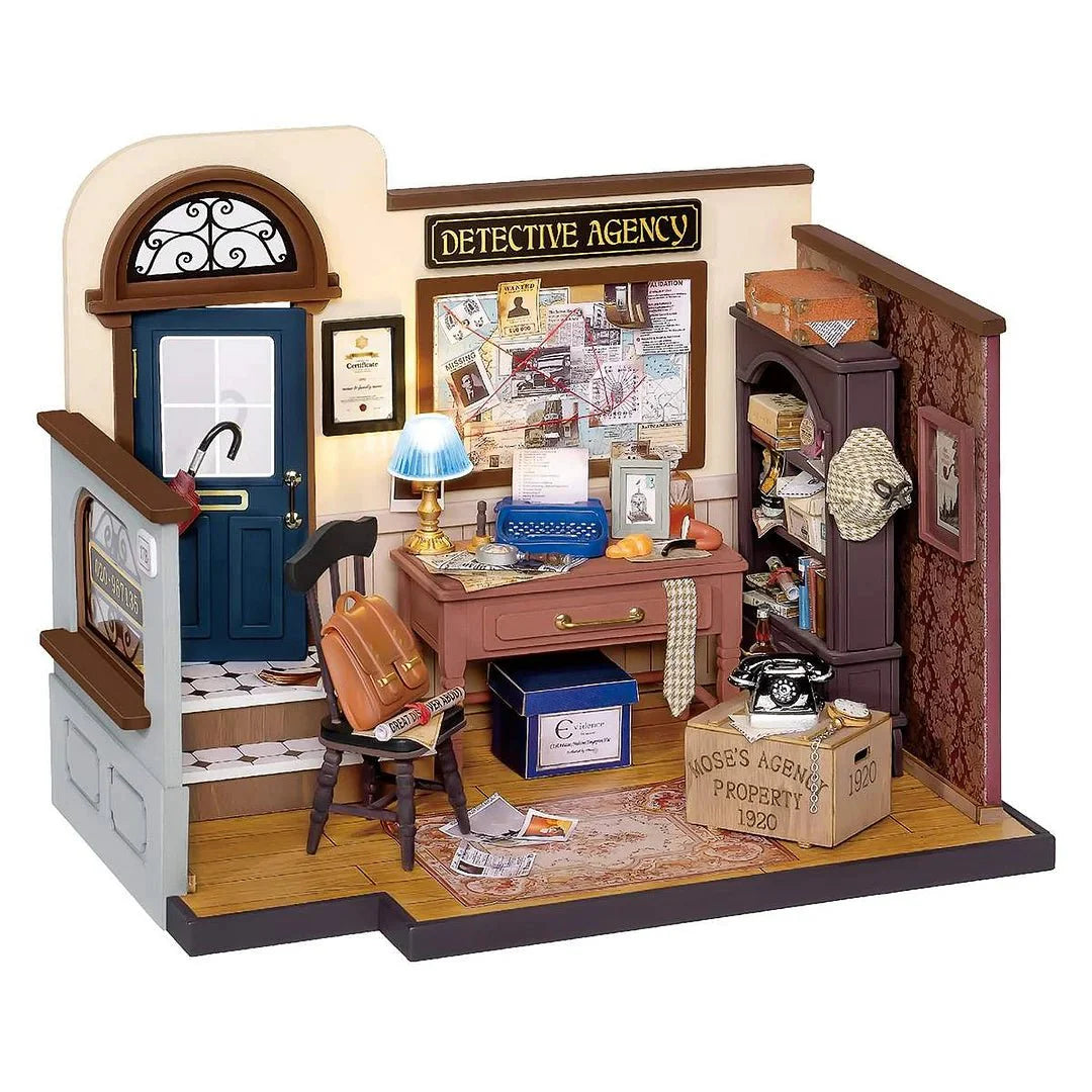 Mose's Detective Agency DIY Miniature House Kit