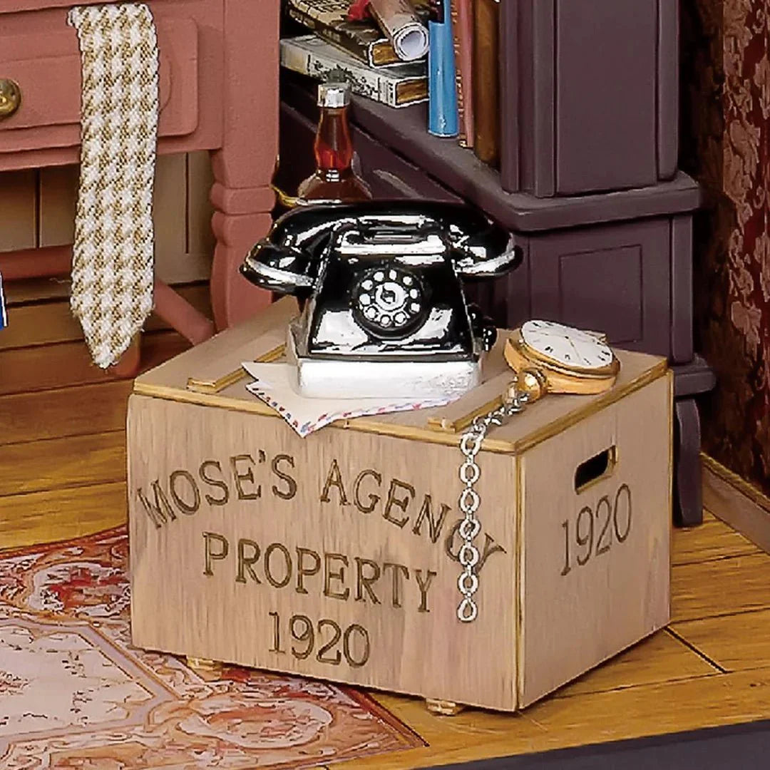 Mose's Detective Agency DIY Miniature House Kit