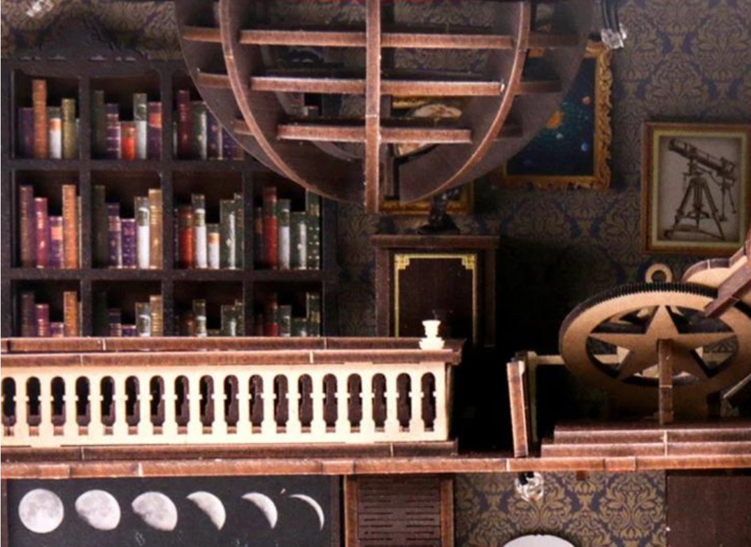 Museum of Astronomy DIY Book Nook Kit