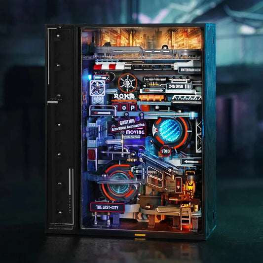 Neon Circuit City Marble Run DIY Kit - Diyricle™