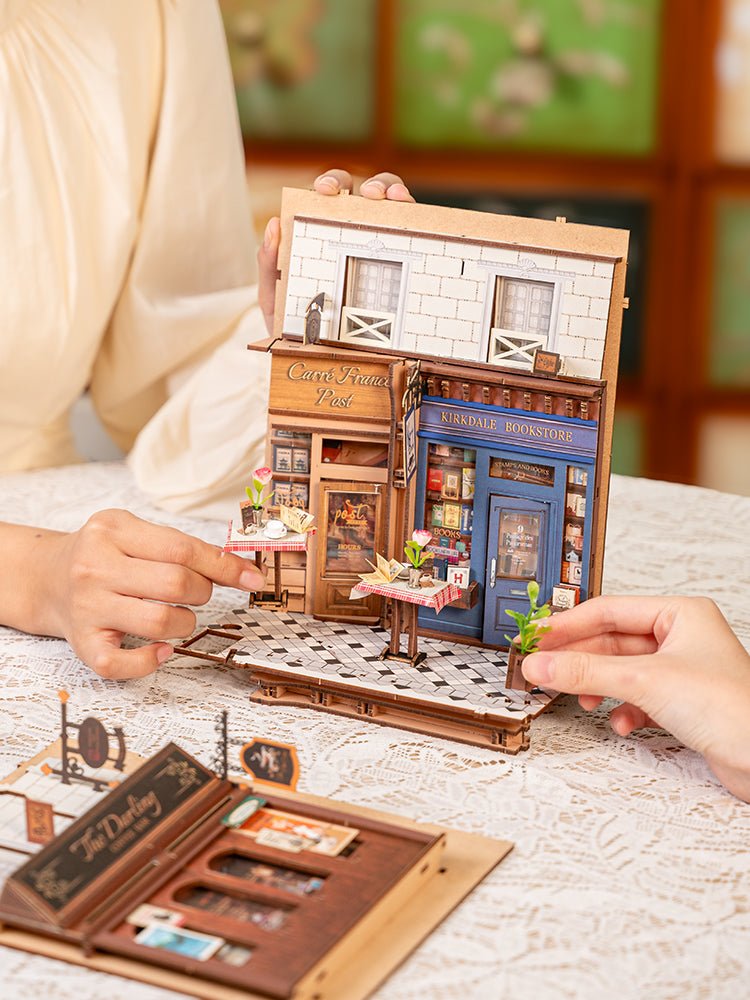 Book Nooks DIY 3D Wooden Puzzle (Best Seller)