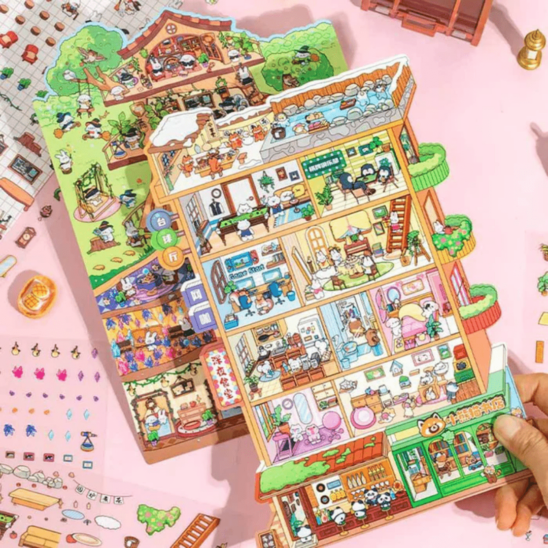Stick n’ Scene 3D DIY Scene Stickers Therapy Sets