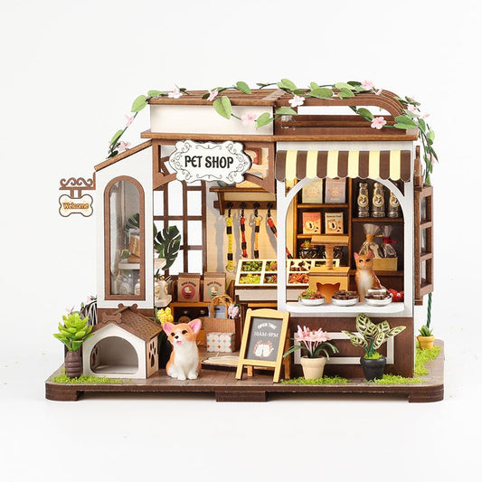 Pet Shop DIY Miniature House - DIYricle