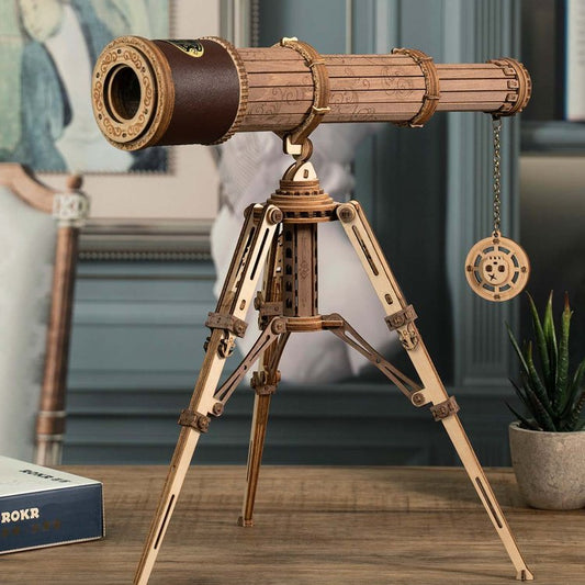 Pirate Monocular Telescope 3D Wooden Puzzle