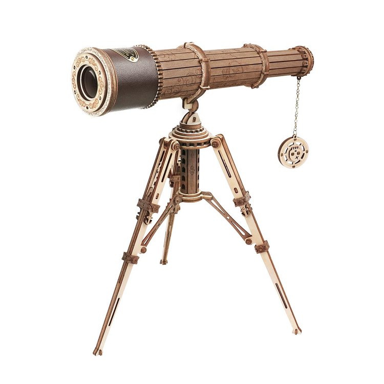 Pirate Monocular Telescope 3D Wooden Puzzle
