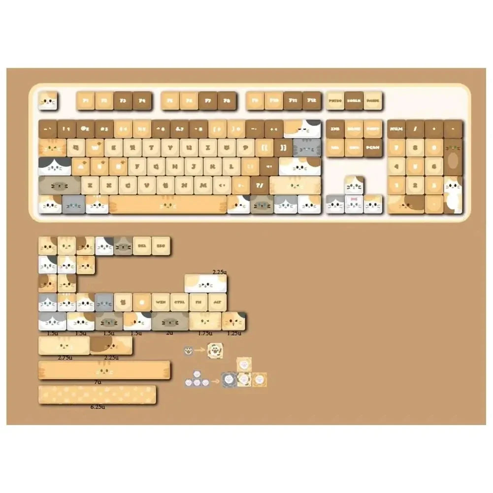 Paw Creatures DIY Keycaps