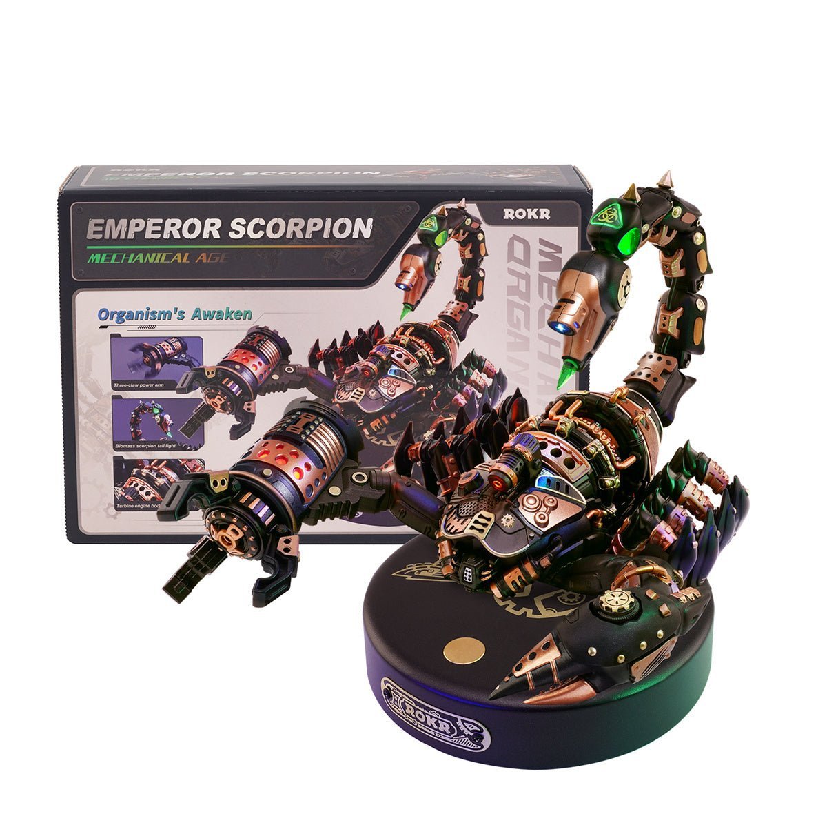 Rhinoceros Beetle Mechanical Species DIY 3D Puzzle