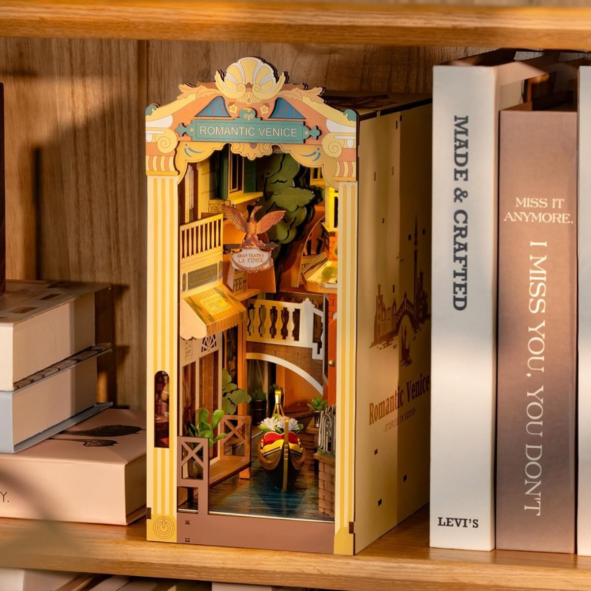 Romantic Venice DIY Book Nook Kit